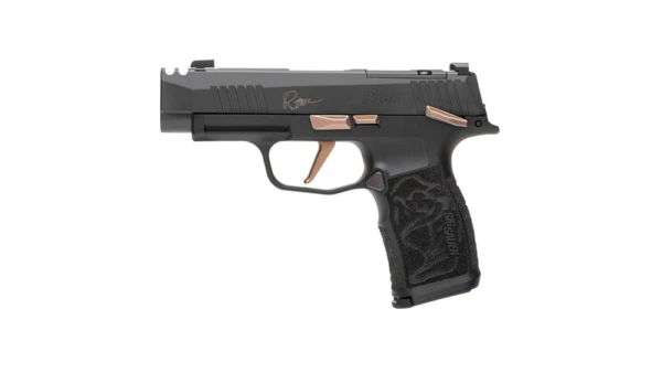 Sig Sauer P365 Rose XL Comp Handgun 9mm Luger 12rd Magazines(2) 3.1" Barrel & Vaultek Pistol Safe