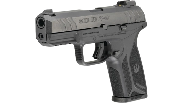 Ruger Security 9 Handgun 9mm Luger 15rd Magazine 4" Barrel Black Steel Tritium Sights