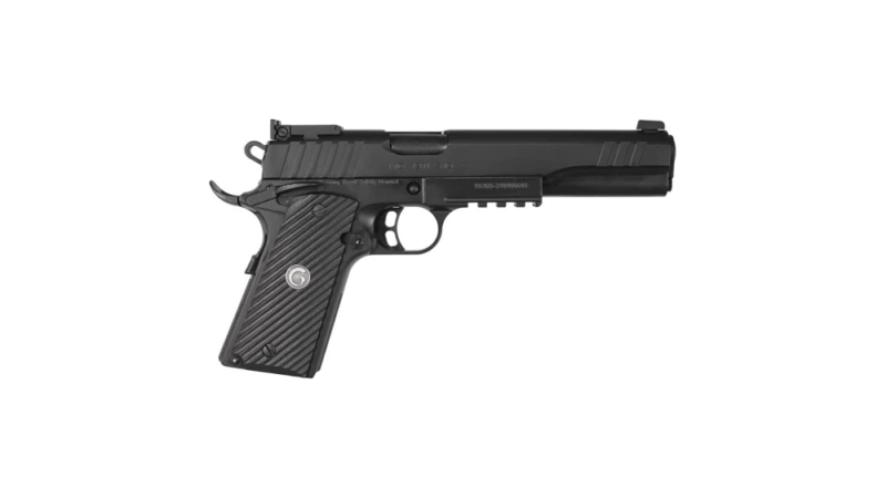 EAA Girsan MC1911 S Hunter Gov't Handgun 10mm 9rd Magazine 6" Barrel Black Frame