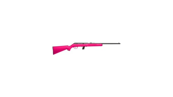 Savage Arms Model 64 F Rifle .22 LR 10rd Magazine 21" Barrel Pink