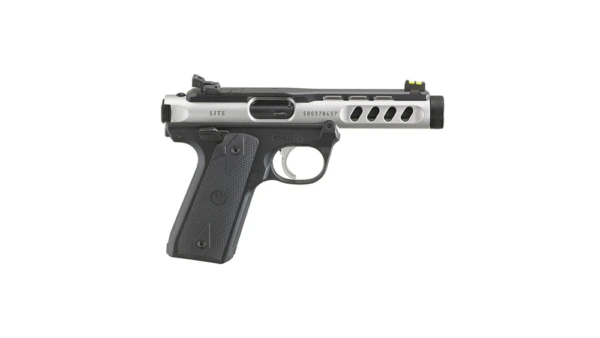 Ruger Mark IV 22/45 Lite Handgun .22 LR 10rd Magazines(2) 4.4" Threaded Barrel Shield RMS Mount