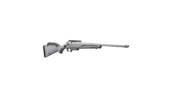 Ruger American Rifle Gen II 6.5 Creedmoor 3rd Magazine 20" Fluted Threaded Barrel Gray Splatter Stock