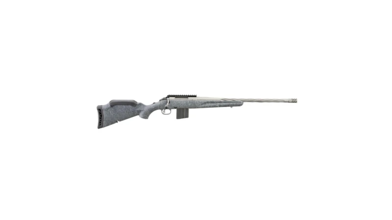 Ruger American Gen II Rifle 6.5 Grendel 10rd Magazine 20" 5/8x24 Threaded Barrel Grey