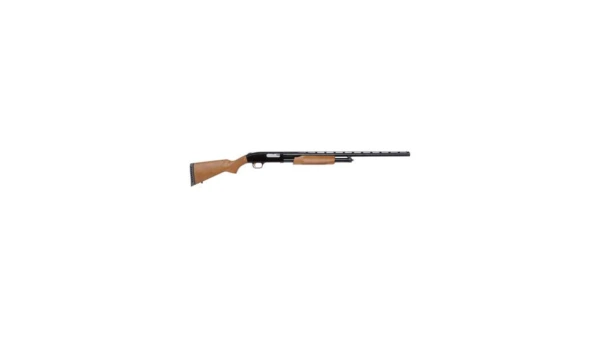 MOSSBERG 500 12GA 28" PORTED BLUE WOOD STK