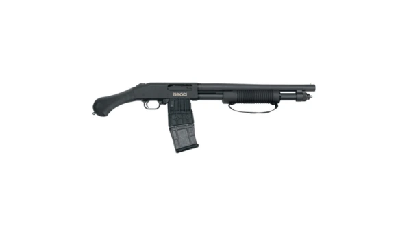Mossberg 590M Shockwave Mag-Fed Shotgun 12 ga 2.75" Chamber 10rd Magazine 15" Barrel Matte Blue