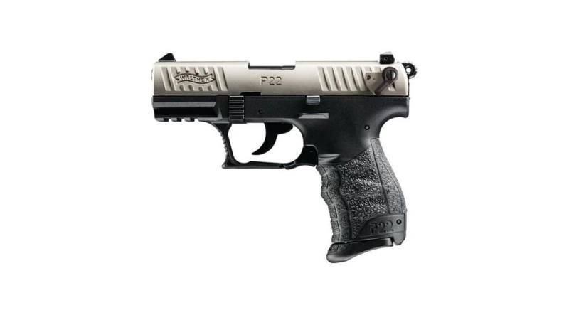 Walther P22Q .22LR 10rd Magazine 3.4" Barrel Nickel