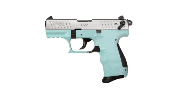 Walther P22Q .22LR 10rd Magazine 3.4" Barrel Angel Blue