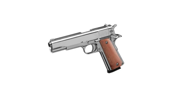 RI Armscor M1911-A1 FSNP Handgun 45 Auto 8rd Magazine 5" Barrel Polished Nickel