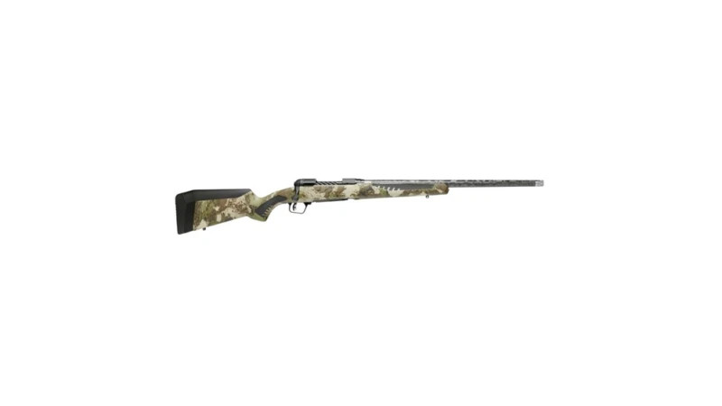 58029_1 Savage Arms 110 Ultralite Camo Rifle 7mm PRC 2rd Magazine 22" Barrel Woodland Camo