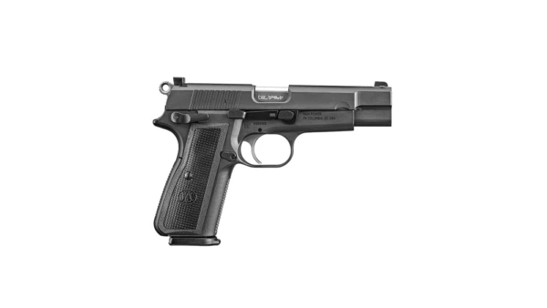 FN High Power Handgun 9mm Luger 17rd Magazines(2) 4.7" Barrel Black Slide/Frame