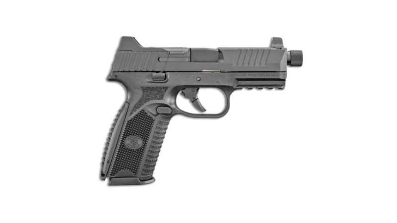 FN 509 Tactical Handgun 9mm Luger 17rd & 24rd Magazines (2) 4.5" Threaded Barrel Black NMS
