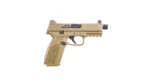 FN 509 Tactical Handgun 9mm Luger 10rd Magazines (2) 4.5" Threaded Barrel FDE NMS