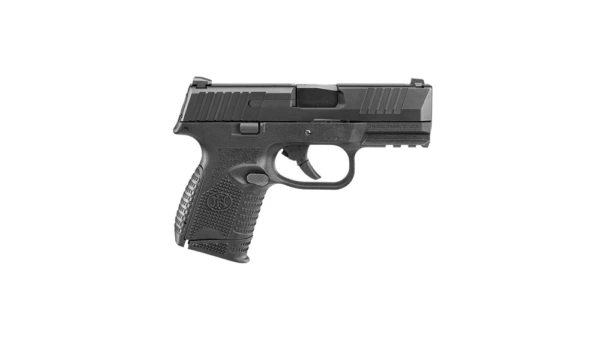 FN 509 Compact Handgun 9mm Luger 10rd Magazines (2) 3.7" Barrel Black NMS