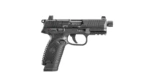 FN USA 502 Tactical Handgun .22 LR 10rd Magazines (2) 4.6" Threaded Barrel Black