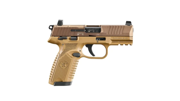 FN 502 MRD Handgun .22 LR 10rd Magazine (2) 4" Barrel FDE