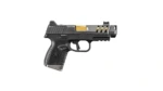 FN 509 CC Edge Handgun 9mm Luger 12rd (1) & 15rd (2) Magazines 4.2" Barrel Black NMS