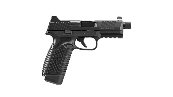 FN 545 Tactical Handgun 45 ACP 10rd Magazines (2) 4.71" Threaded Barrel Black NMS Night Sights