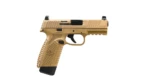 FN 545 MRD NMS Handgun .45 ACP 10rd Magazines (2) 4.1" Barrel FDE