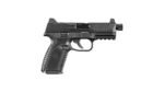 FN 509M Tactical Bundle Handgun 9mm Luger 15rd (1) & 24rd (4) Magazines 4.5" Threaded Barrel Black Optics Ready