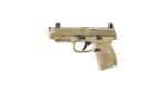 FN 509 Compact MRD w/Compensator FDE Handgun 9mm Luger 12rd(1)&15rd(1) Magazine 4.02" Barrel