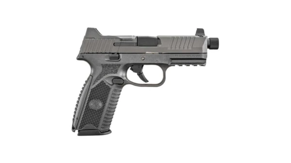 FN 509 Tactical Handgun 9mm Luger 17rd(1)&24rd(4) Magazines 4.5" Threaded Barrel Tungsten Gray Finish