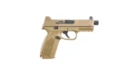 FN 509 Tactical Handgun 9mm Luger 15rd (1) & 24rd (1) Magazines 4.5" Barrel FDE with Holosun Red Dot