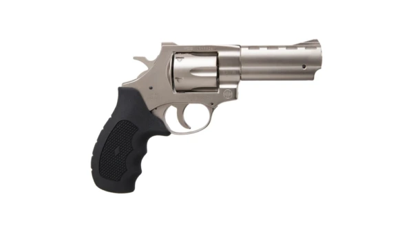 EAA Weihrauch Windicator Handgun .357 Mag/.38 Spl 6rd Capacity 4" Barrel Nickel with Black Grip