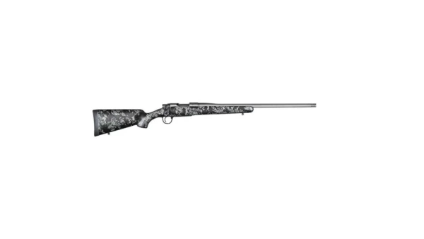 Christensen Arms Mesa FFT Rifle 7mm PRC 3rd Magazine 22" Barrel Tungsten Cerakote Carbon with Gray Accents
