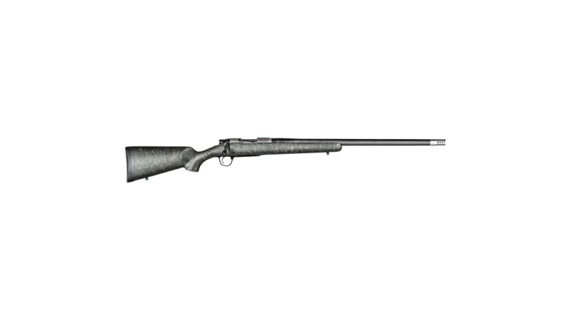 Christensen Arms Ridgeline Rifle 6.5 Creedmoor 4rd Magazine 20" Barrel Stainless Steel Green Black/Tan Webbing Stock