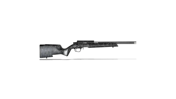 Christensen Arms Ranger Rifle 17 HMR 10/rd 18" Barrel Black with Gray Webbing