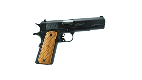 Tristar Pistol American Classic Gov't 1911 Handgun .38 Super 9/rd Magazine 5" Barrel Black with Wood Grip