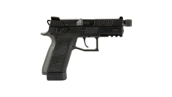 CZ USA P-07 C Handgun 9mm Luger 17rd Magazine 4.36" 1/2x28 Threaded Barrel Black Optics Ready Suppressor Ready