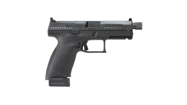 CZ USA P-10 C Handgun 9mm Luger 17rd Magazine 4.6" Threaded Barrel Black Optics Ready Suppressor Ready
