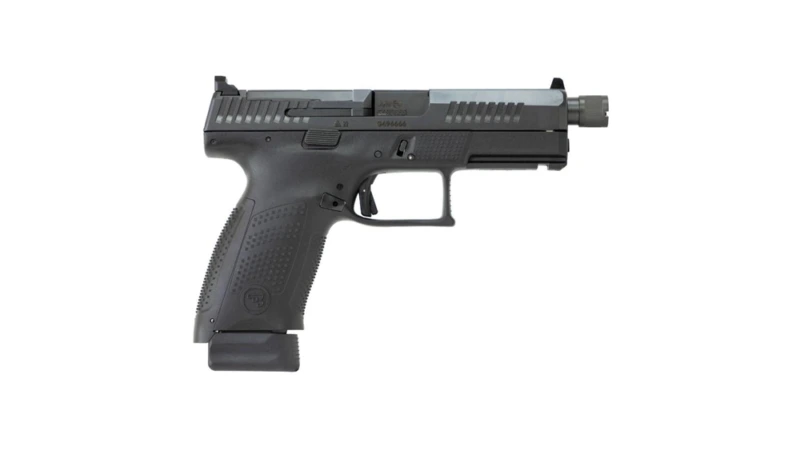 CZ USA P-10 C Handgun 9mm Luger 17rd Magazine 4.6" Threaded Barrel Black Optics Ready Suppressor Ready