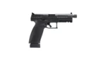 91556_1 CZ USA P-10 F Handgun 9mm Luger 21rd Magazine 5.1" Threaded Barrel Black Optics Ready Suppressor Ready