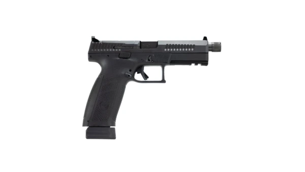 CZ USA P-10 F Handgun 9mm Luger 21rd Magazine 5.1" Threaded Barrel Black Optics Ready Suppressor Ready