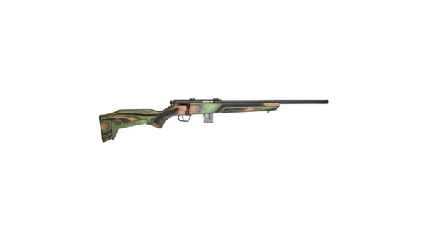 Savage Arms 93 Minimalist Green Rifle 22 WMR 10/rd 18" Barrel Green Wood