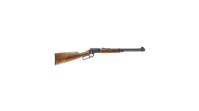 CHIAPPA LA322 22LR CARBINE MATTE BLK 18.5 BBL  wood stock  15RD