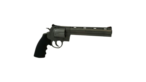 Colt Anaconda Handgun .44 Rem Mag 6rd Capacity 8" Barrel Matte Stainless Frame Hogue Rubber Grips