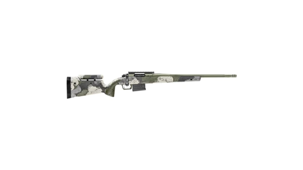Springfield Armory Model 2020 Waypoint 6mm Creedmoor Rifle 5rd Magazine 20" Fluted Barrel Evergreen Camo Adjustable Stock