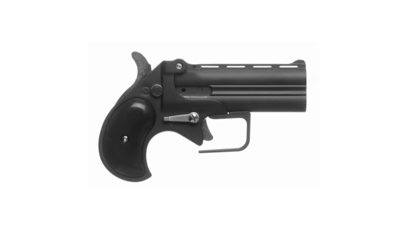 Old West Firearms Big Bore Derringer Handgun .38 Spl 2rd Capacity 3.5" Barrel Black
