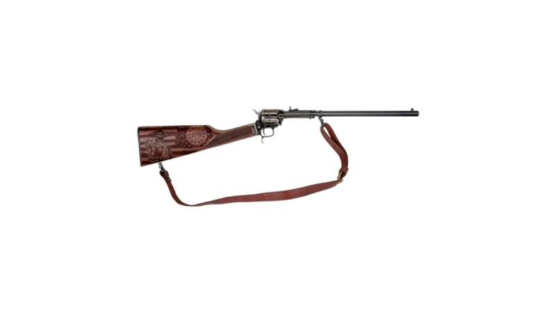 Heritage Rough Rider Rancher Rifle .22 LR 6rd Capacity 16" Barrel Independence Day Walnut