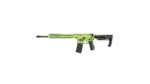 BRO-FUSION-ZGB_1 Black Rain Ordnance Spec+ Fusion Rifle 5.56mm 30rd Magazine 16" Barrel Zombie Green Battleworn Finish