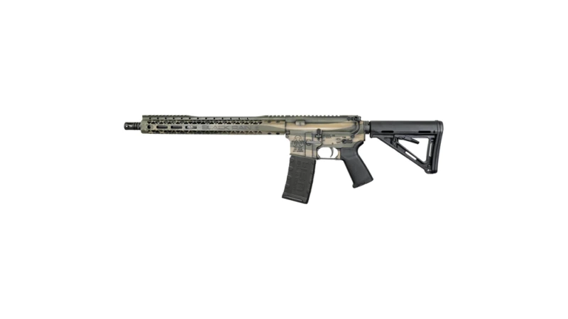 Black Rain Ordnance Spec+ Patriot Rifle 5.56mm 30rd Magazine 16" Barrel FDE/OD American Flag Finish