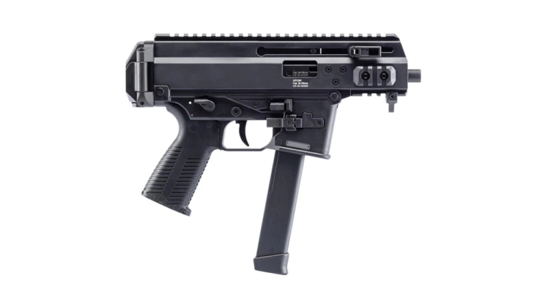 B&T APC9K Pro Handgun 9mm Luger 30rd Magazine 4.3" Barrel Black with Glock Lower