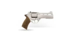 Chiappa Rhino Revolver 50SAR Handgun 357 Mag 6rd Capacity 5" Barrel Silver with Brown Grip CA Compliant