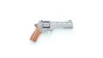 RHINO .357MAG REVOLVER 60 SAR CHROME 6IN BBL W/3 MOON CLIPS 6 RND