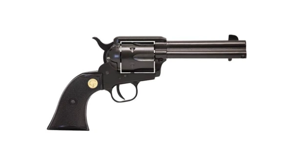 Chiappa SAA 1873 Handgun .17HMR 6rd Capacity 4.75" Barrel Blued Black Plastic Grips