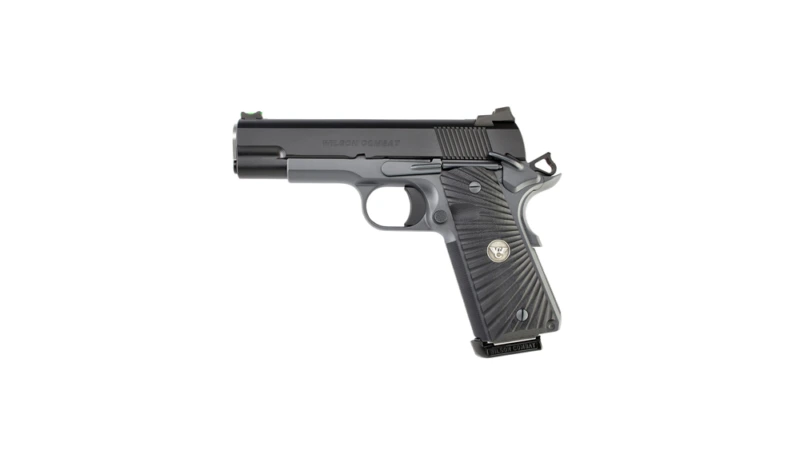 Wilson Combat CQB Commander Handgun .45 ACP 8rd Magazine 4.25" Barrel Black Armor-Tuff