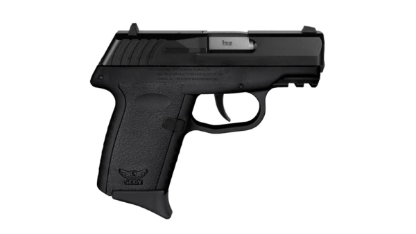 SCCY CPX-2 Handgun 9mm Luger 10rd Magazine 3.1" Barrel No Safety Black Slide/Black Frame